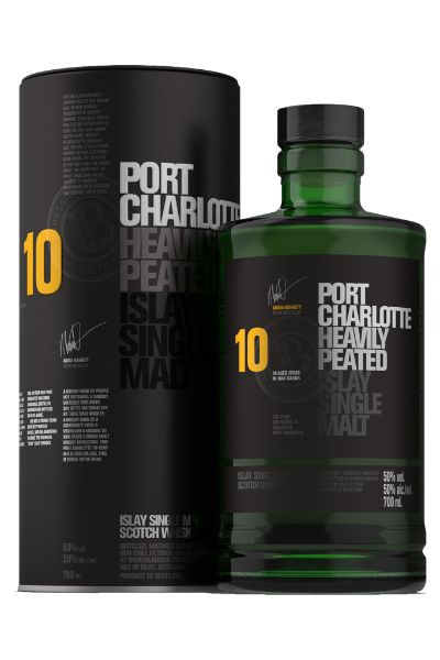 Bruichladdich Port Charlotte Heavily Peated 10YO