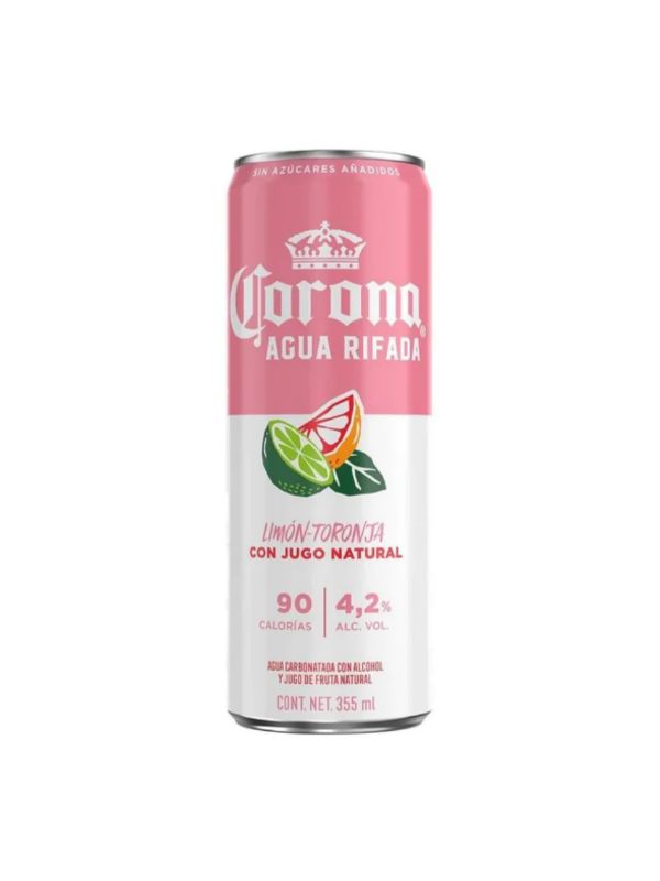 Corona Rafada Grapefruit Lemon Seltzer