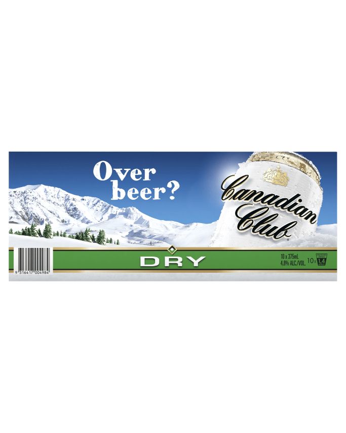 Canadian Club & Dry 10pk