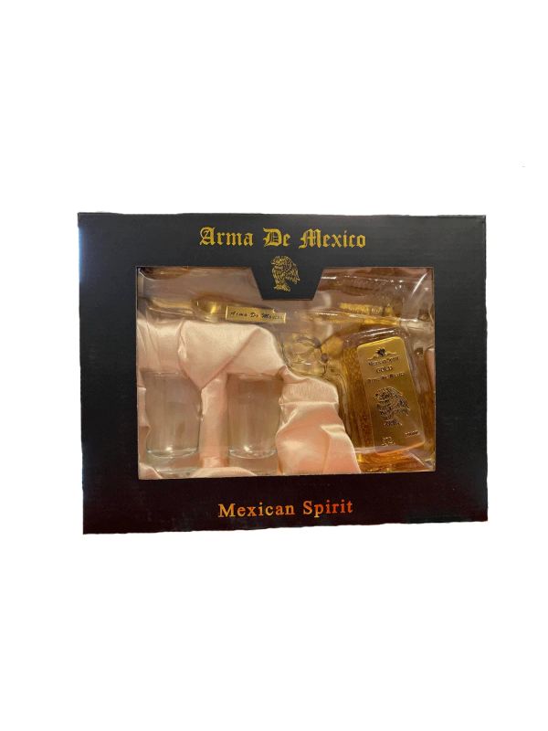 Arma De Mexico Gold Pistol Tequila
