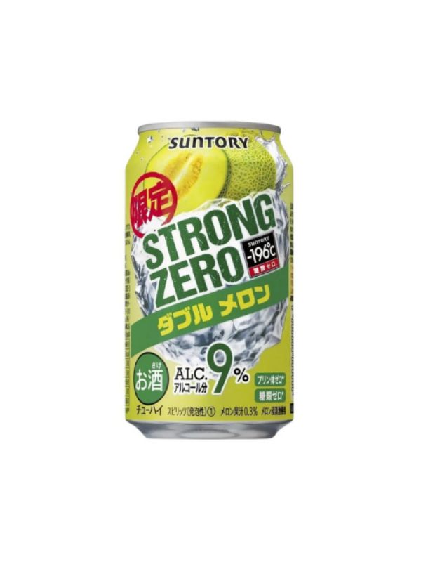 Suntory 196 Zero Double Melon 9%