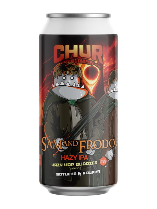 Chur Sam and Frodo Hazy IPA