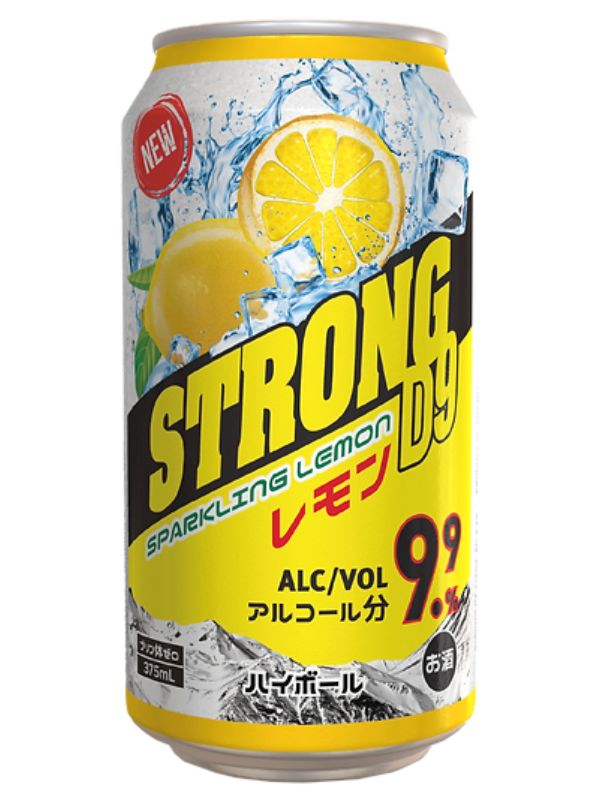 Strong D9 Sparkling Lemon 9.9%