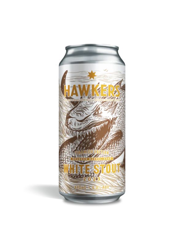 Hawkers White Stout Bourbon Barrel-Aged Tiramisu