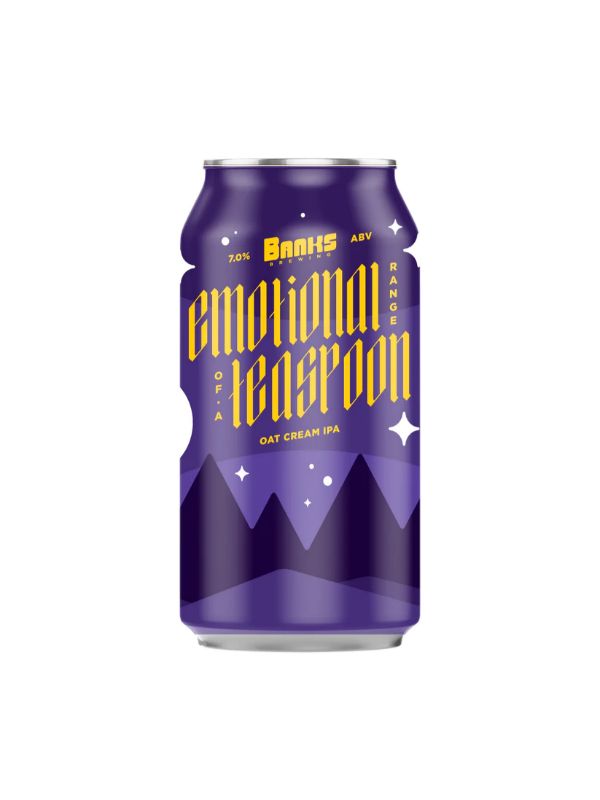 Banks Emotional Range Of A Teaspoon Oat Cream IPA