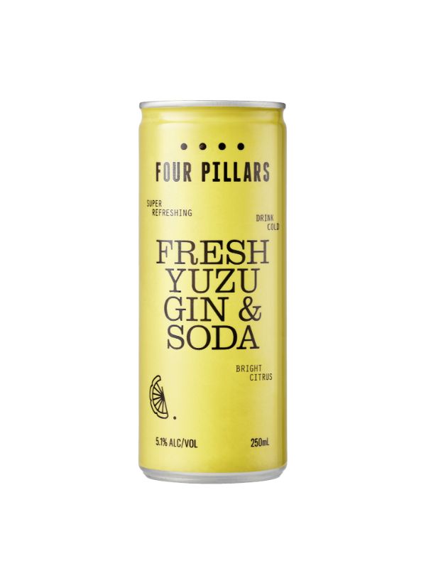 Four Pillars Yuzu Gin & Soda