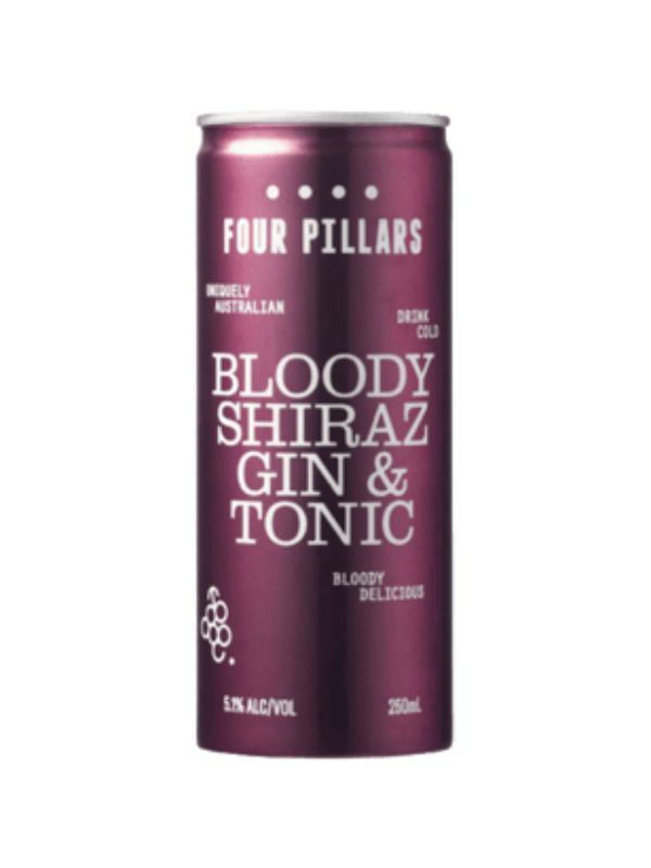 Four Pillars Bloody Shiraz Gin & Tonic 250ml