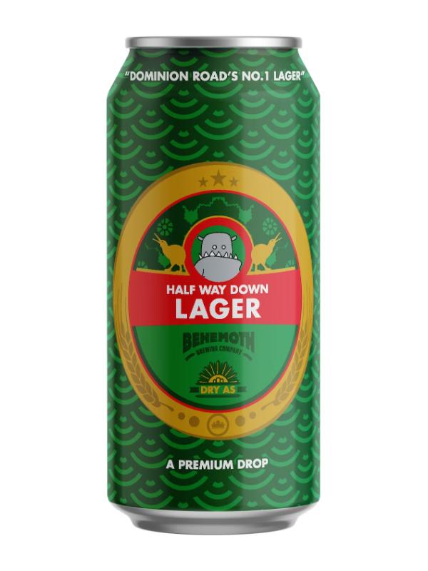 Behemoth Half Way Down Lager 440ml