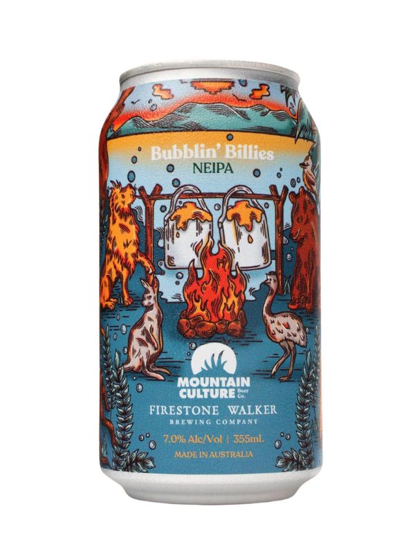 Mt Culture x Firestone Walker Bubblin' Billies NEIPA