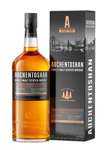 Auchentoshan American Oak Single Malt Scotch Whisky 1Lt