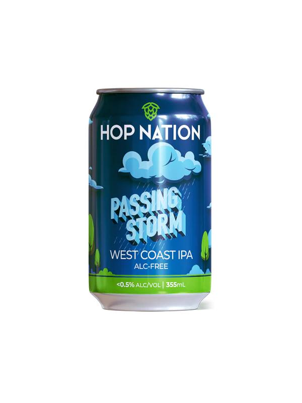 Hop Nation Passing Storm West Coast IPA Alc-Free