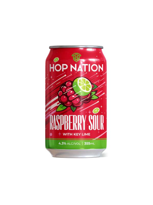 Hop Nation Raspberry Sour With Key Lime