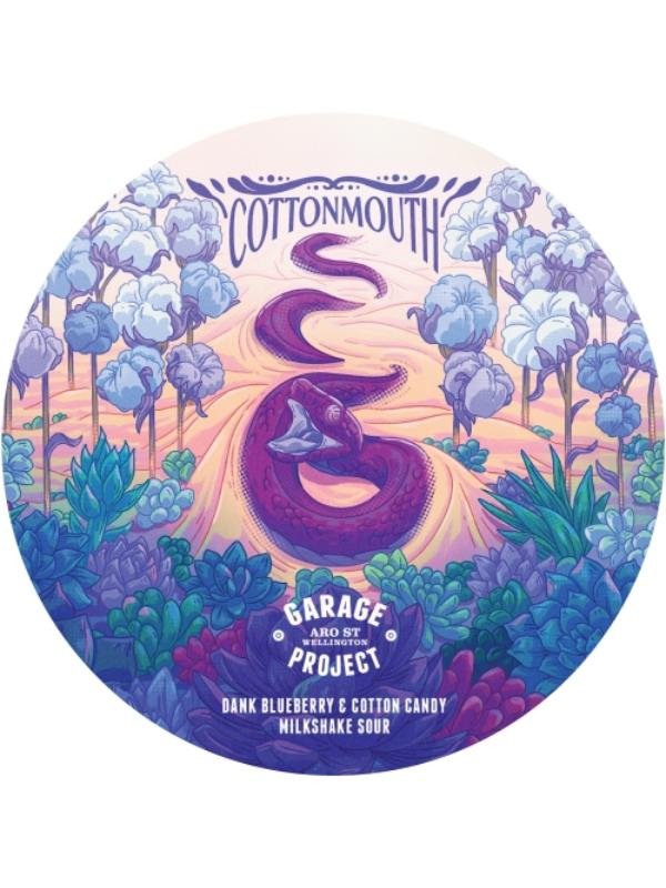 Garage Project CottonMouth Dank Blueberry & Cotton Candy Milkshake Sour