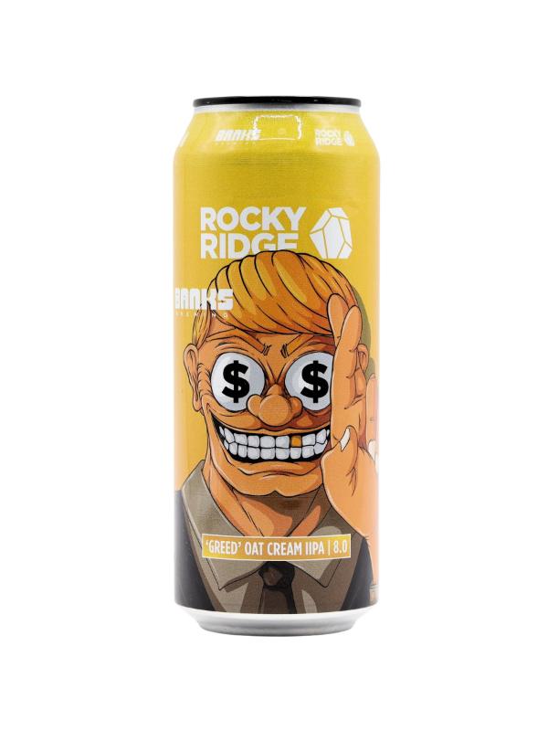 Rocky Ridge Greed Oat Cream IPA