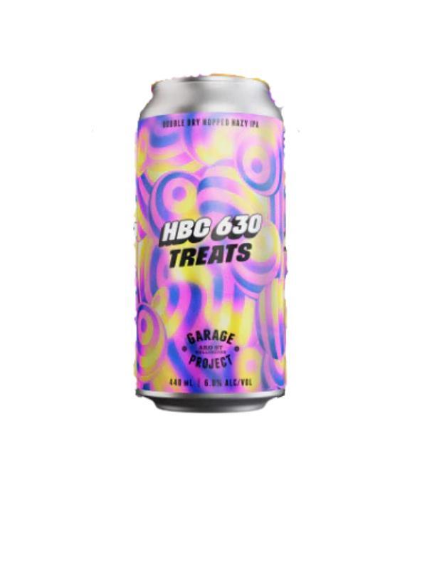 Garage Project HBC 630 Treats Double Dry Hopped Hazy IPA