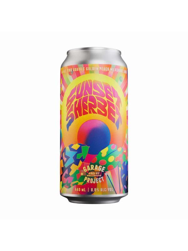 Garage Project Sunset Sherbet Mango Pink Guava & Golden Peach Milkshake Sour