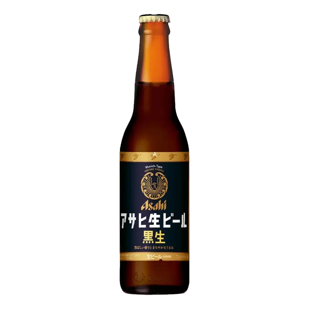 Asahi Kuronama Dry Black Draft Bottles