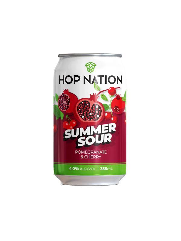 Hop Nation Summer Sour Pomegranate & Cherry