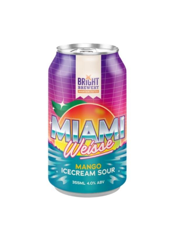 Bright Miami Weisse Mango Ice Cream Sour