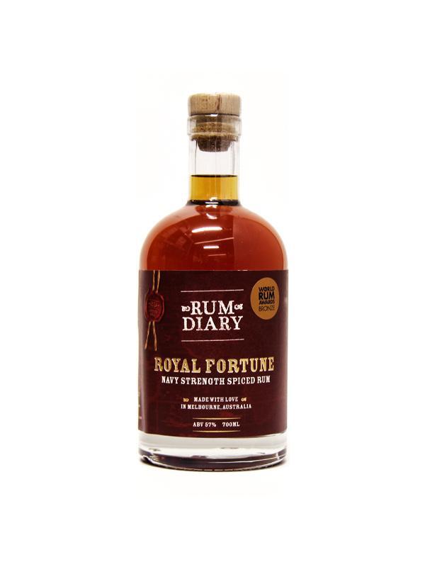 Rum Diary Royal Fortune Navy Strength Spiced Rum
