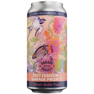 Garage Project Hapi Sessions Vol 18 Down Under Pizza DDH Double IPA