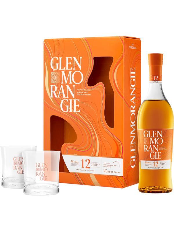 Glenmorangie 12YO + 2 Glasses Gift Set