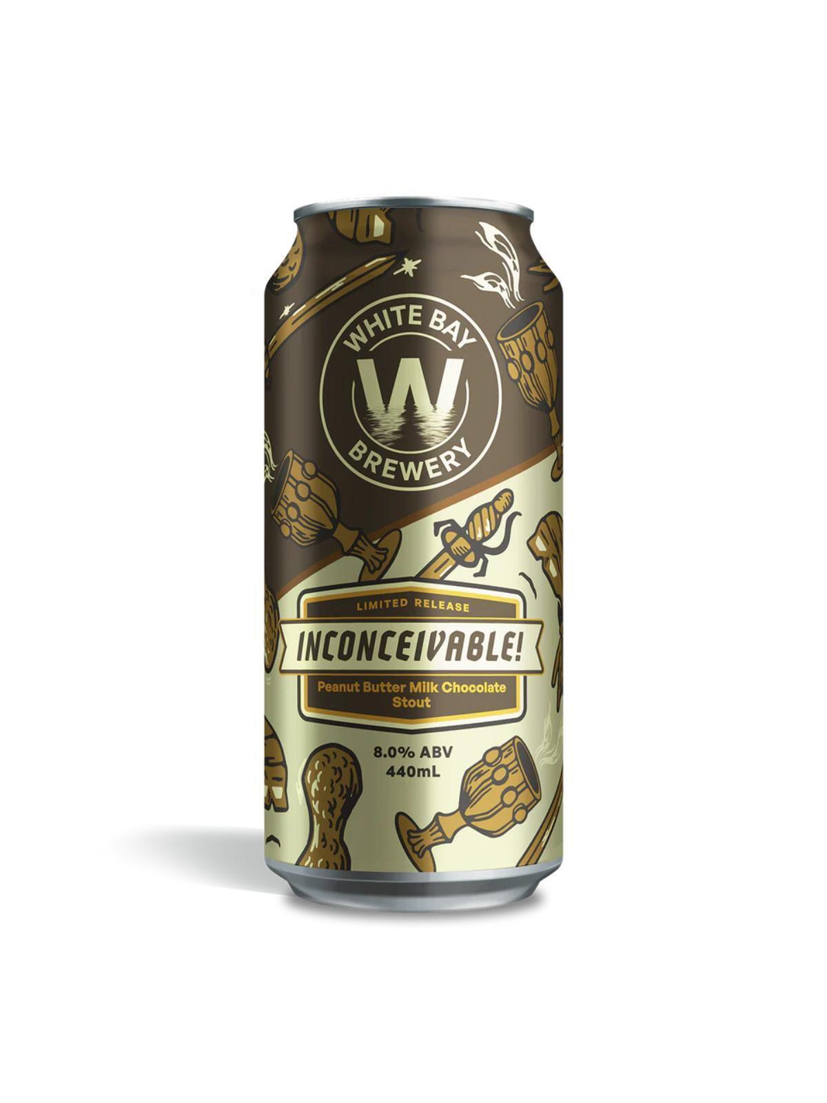 White Bay Inconceivable Peanut Butter Milk Stout