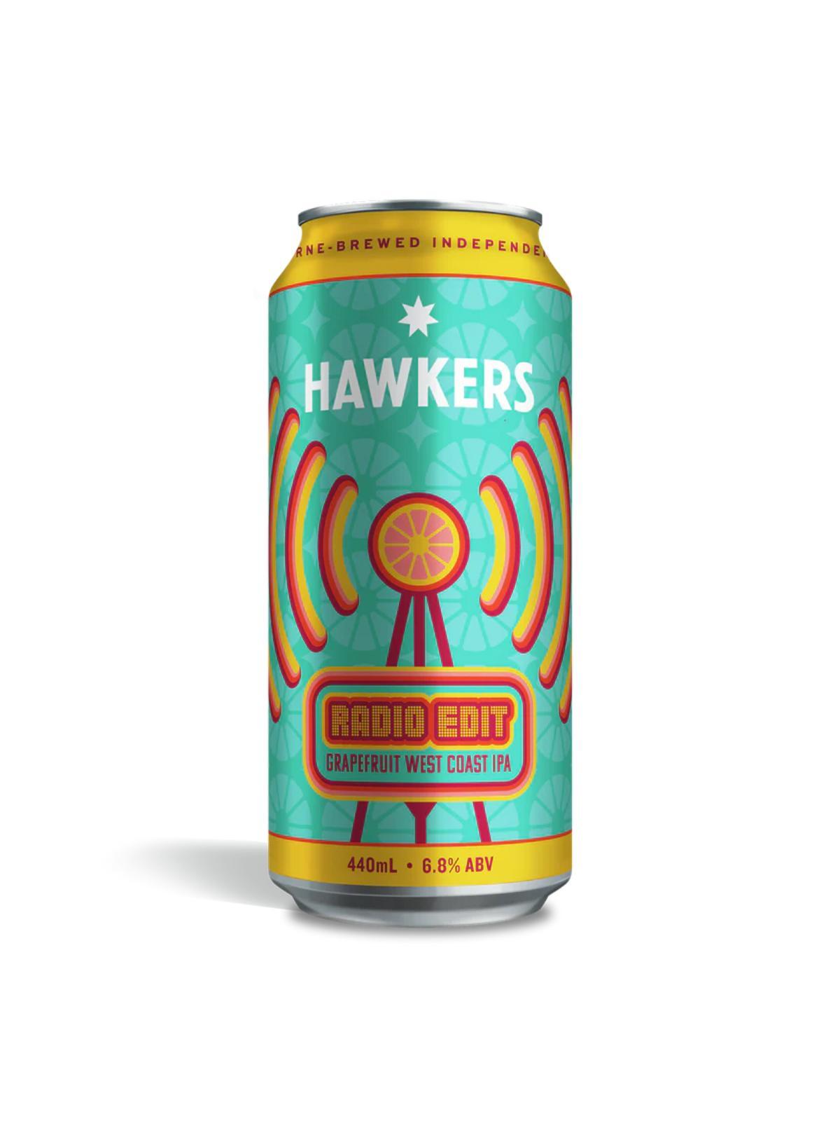 Hawkers Radio Edit Grapefruit West Coast IPA