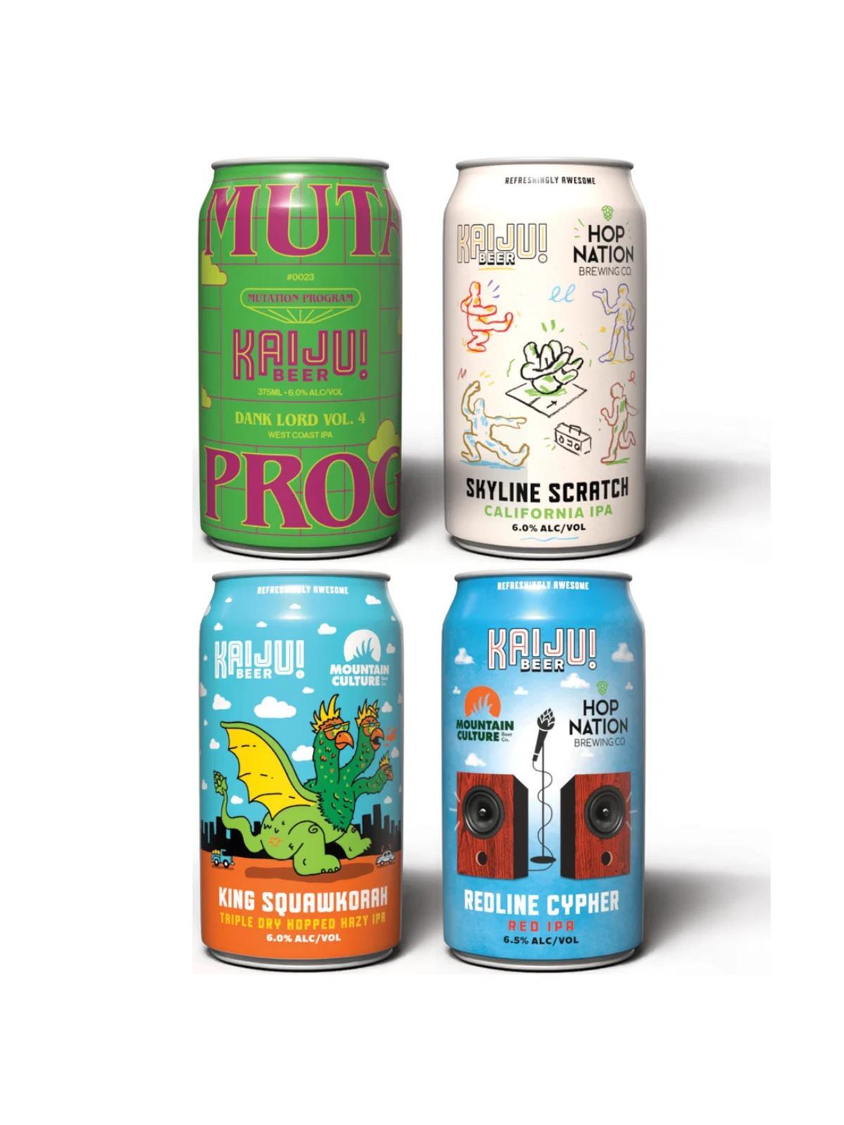 Kaiju 2026 IPA Mixed 4 Pack