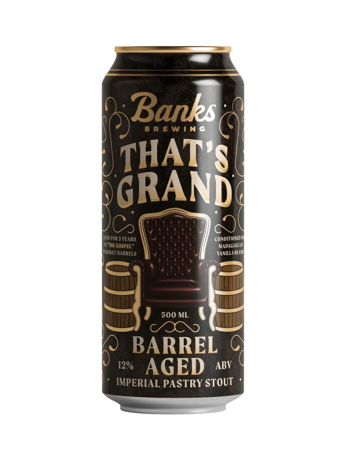 Banks Thats Grand Barrel Aged Imperial Pastry Stout