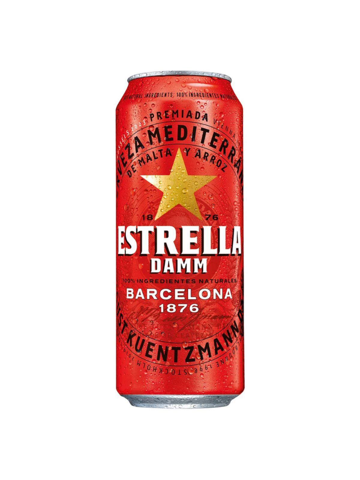 Estrella Damm 500ml Cans