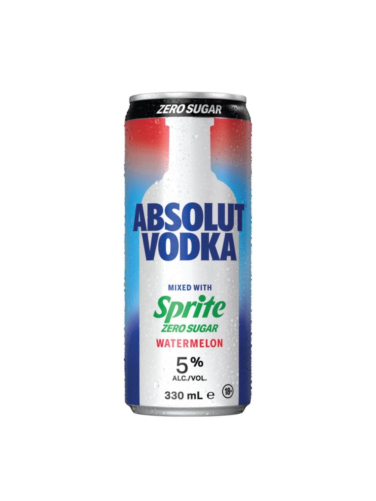 Absolut & Sprite Zero Sugar Watermelon