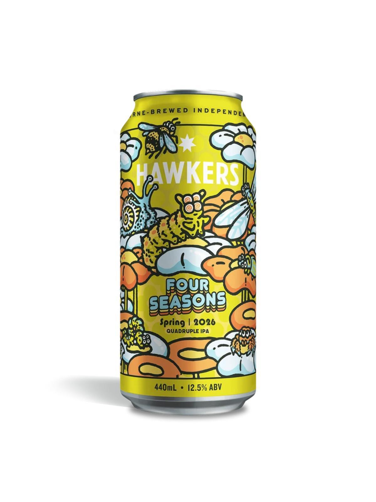 Hawkers Four Seasons Spring 2026 Quadruple IPA