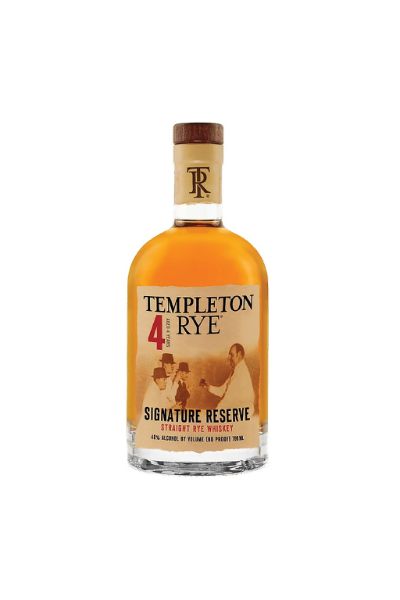 Templeton Signature Reserve Straight Rye Whiskey 4YO