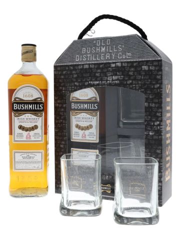 Bushmills 1lt Gift Pack