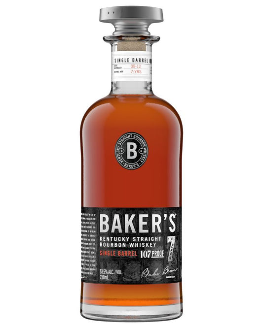 Baker's Single Barrel 7 Year Old Bourbon Whiskey