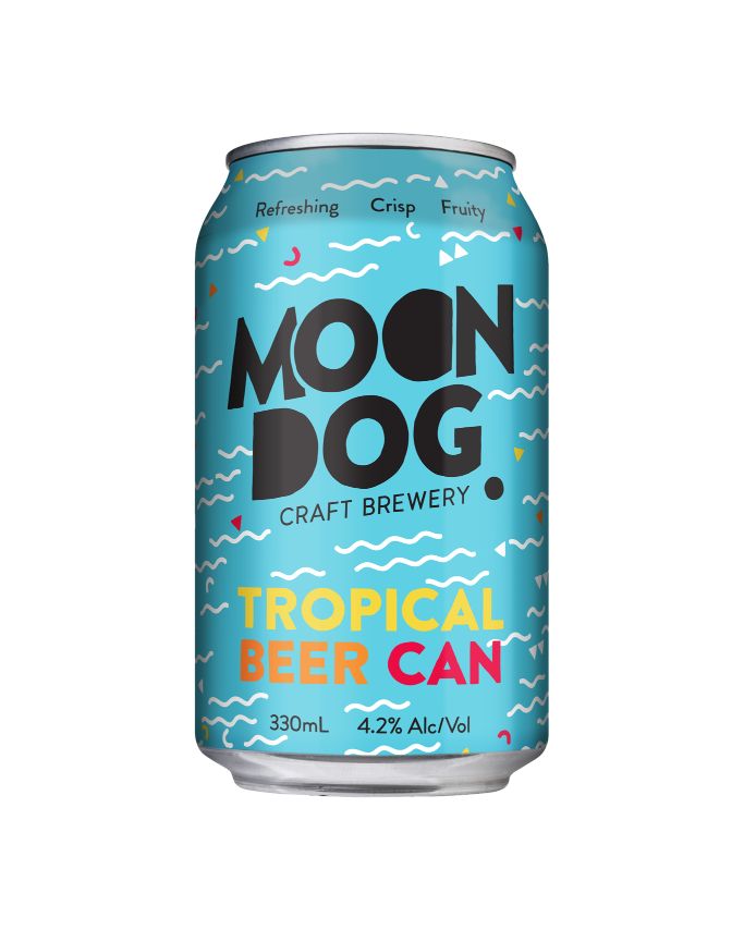 Moon Dog Beer Can