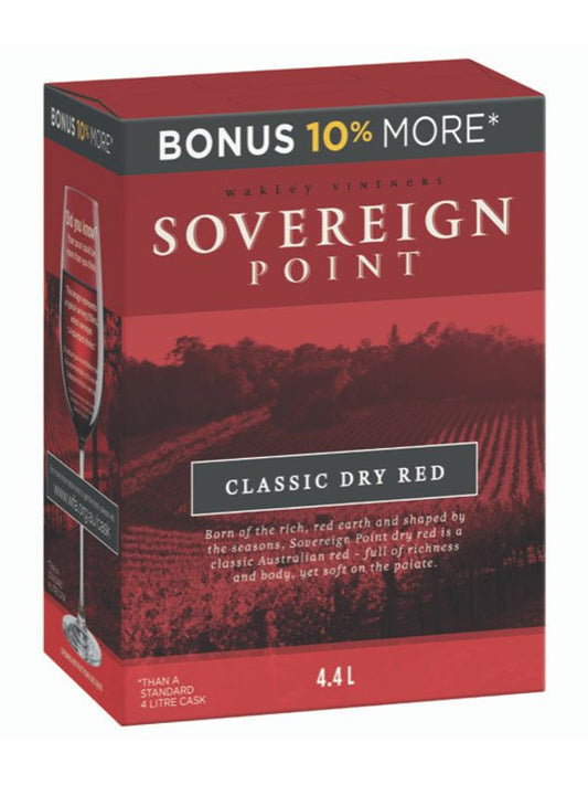 Sovereign Point Classic Dry Red 4.4L