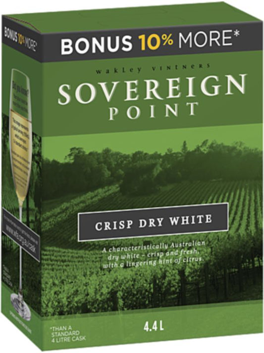 Sovereign Point Crisp Dry White 4.4L
