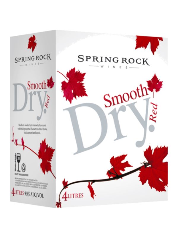 Spring Rock Smooth Dry Red