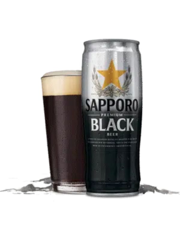 Sapporo Black 650ml Cans