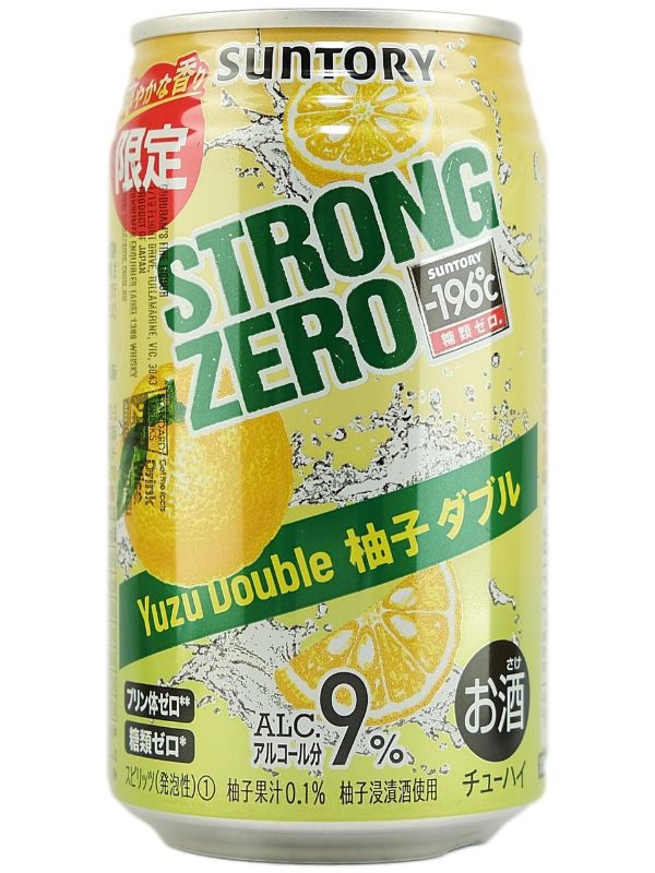 Suntory 196 Zero Double Yuzu 9%