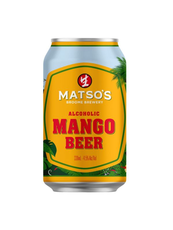 Matso Mango Beer Can