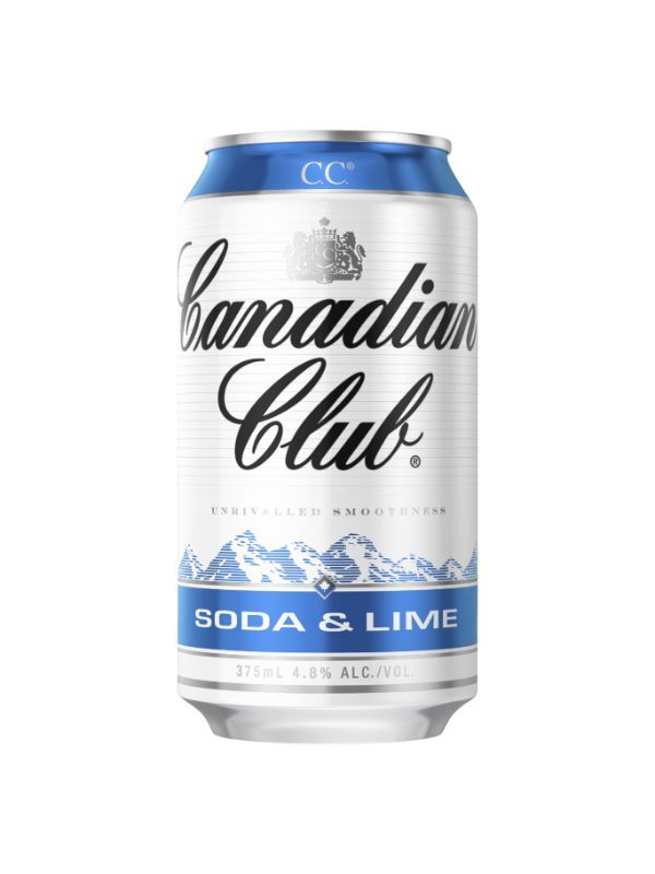 Canadian Club Soda & Lime