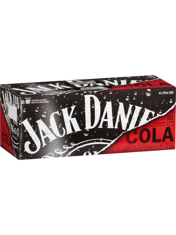 Jack Daniels & Cola 10pk