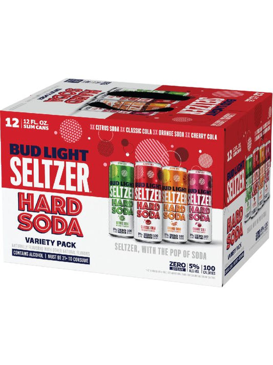 Bud Light Hard Seltzer Hard Soda Variety Pack