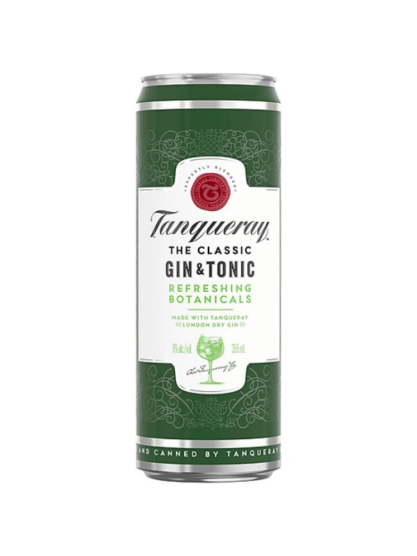 Tanqueray & Tonic Cans