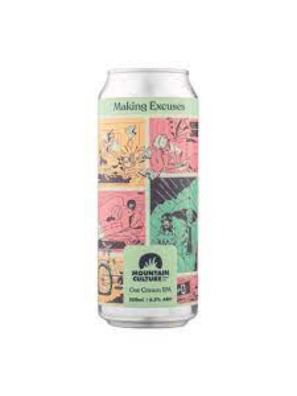 Mt Culture Making Excuses Oat Cream IPA