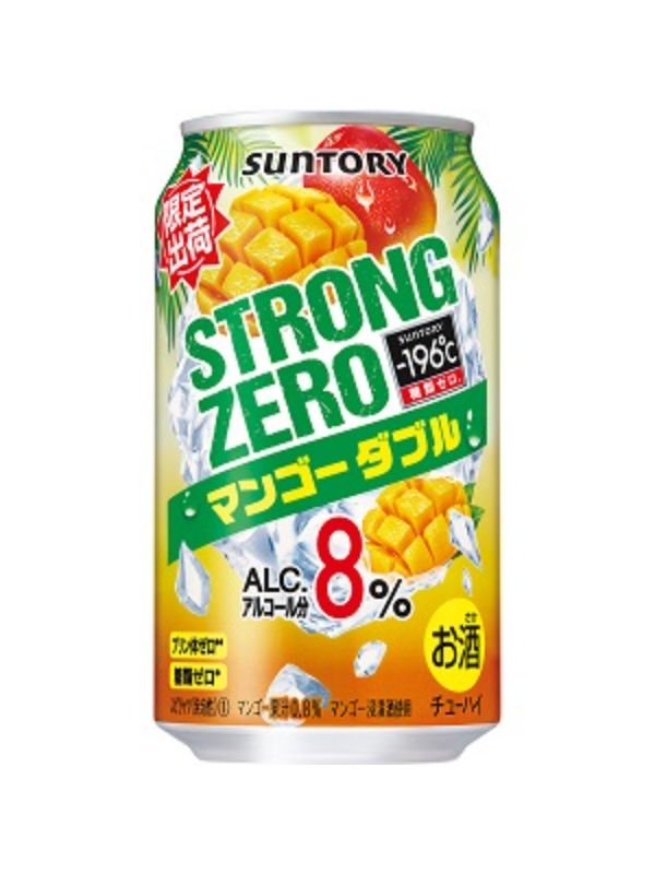 Suntory 196 Zero Double Mango 8%