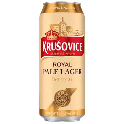 Krusovice Royal Pale Lager Imperial 500ml Can